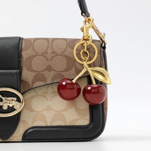 🖤 5/$25 CHERRY CHIC | Bag Charm | Keychain (Brand New!) 🍒 - Picture 6 of 10